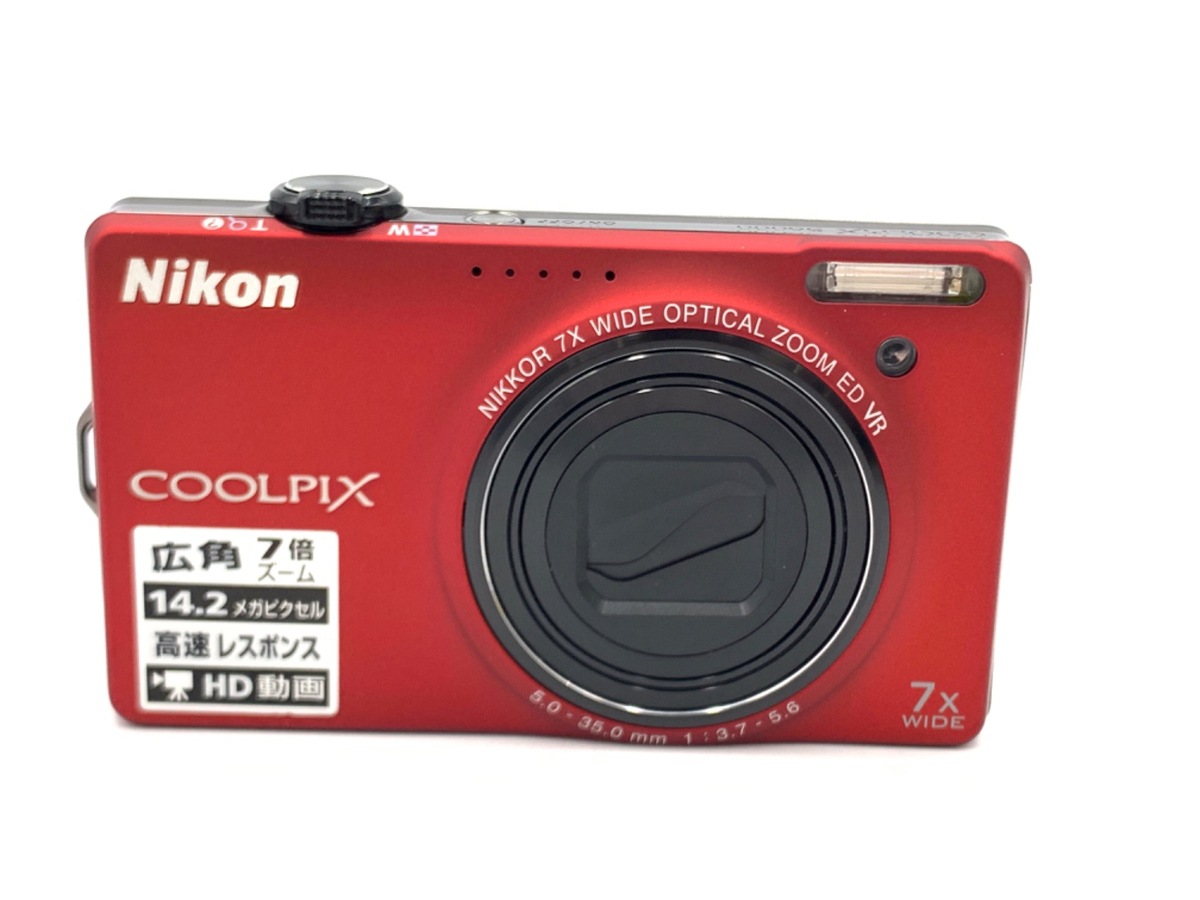 Nikon COOLPIX S6000 レッド　コンパクトデジタルカメラ#202 Amazon | Nikon デジタルカメラ COOLPIX (クールピクス) S6000