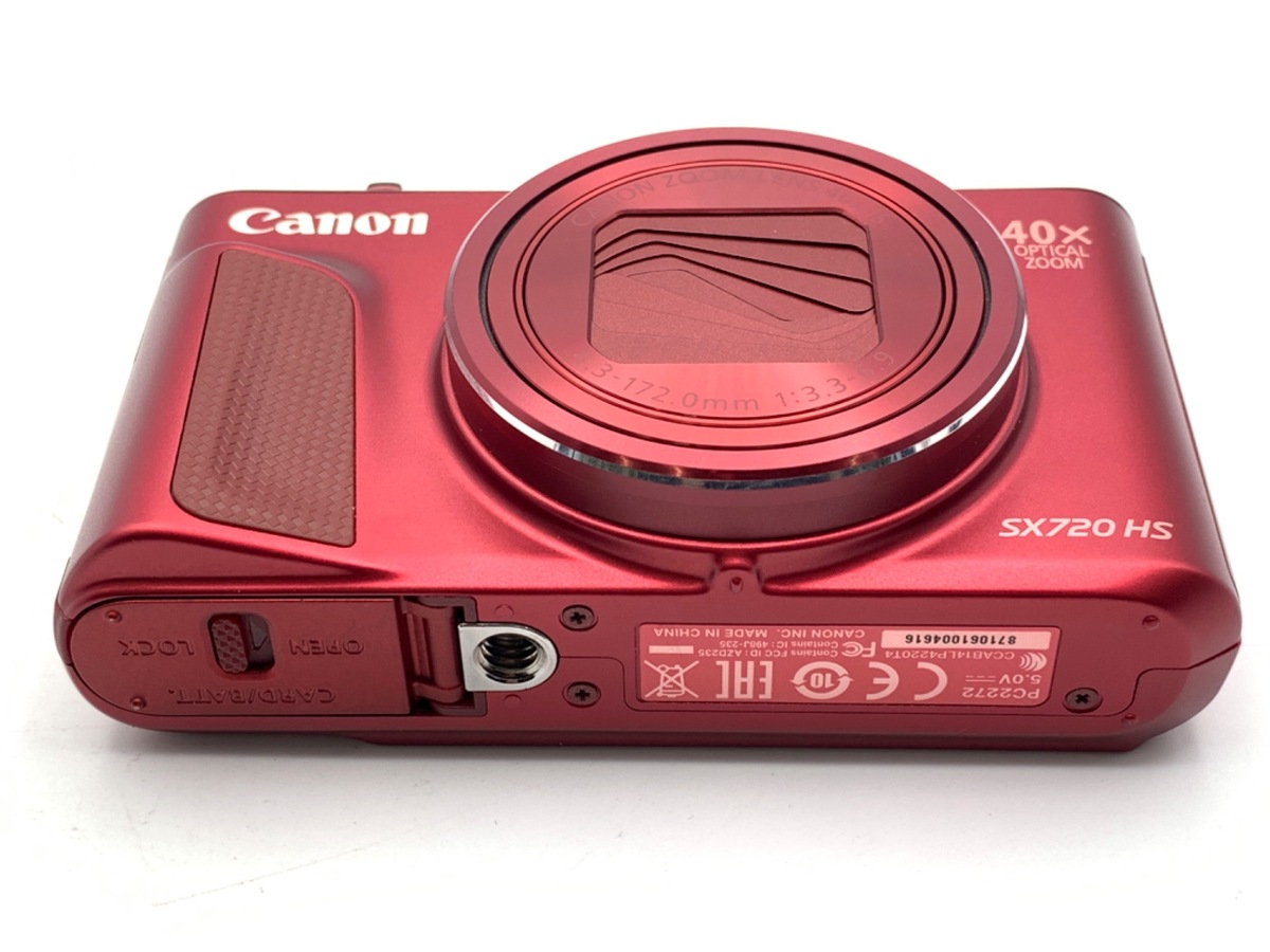 中古】キヤノン PowerShot SX720 HS レッド｜｜カメラのキタムラネット 