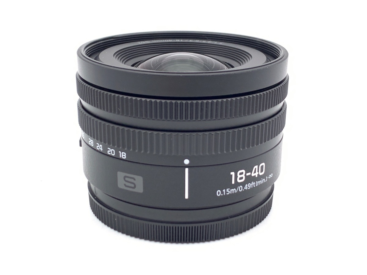中古：A(美品)】パナソニック LUMIX S 18-40mm F4.5-6.3 [S-R1840