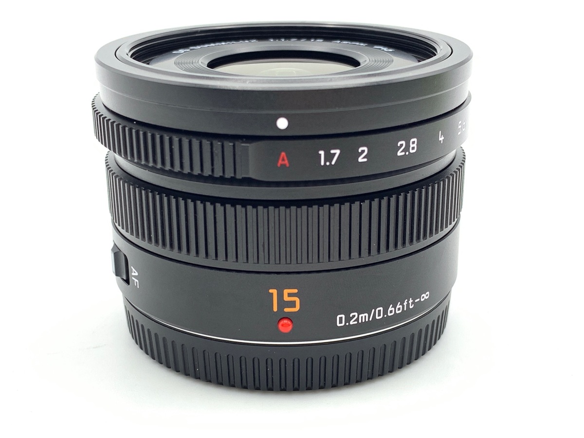 LEICA DG SUMMILUX 15mm/F1.7 ASPH. H-X015-K [ブラック] 中古価格比較