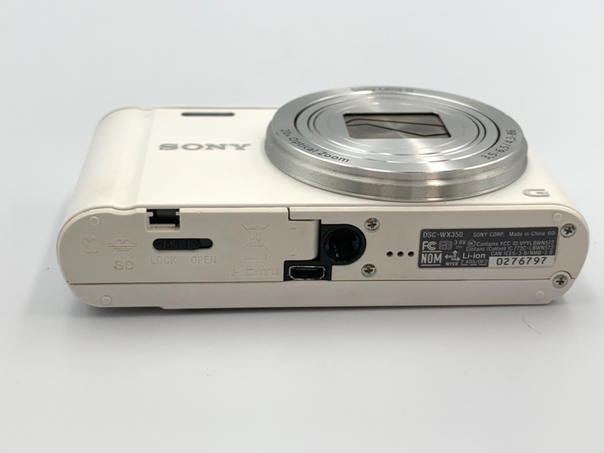 DSC-WX350 ホワイト【1820万画素】