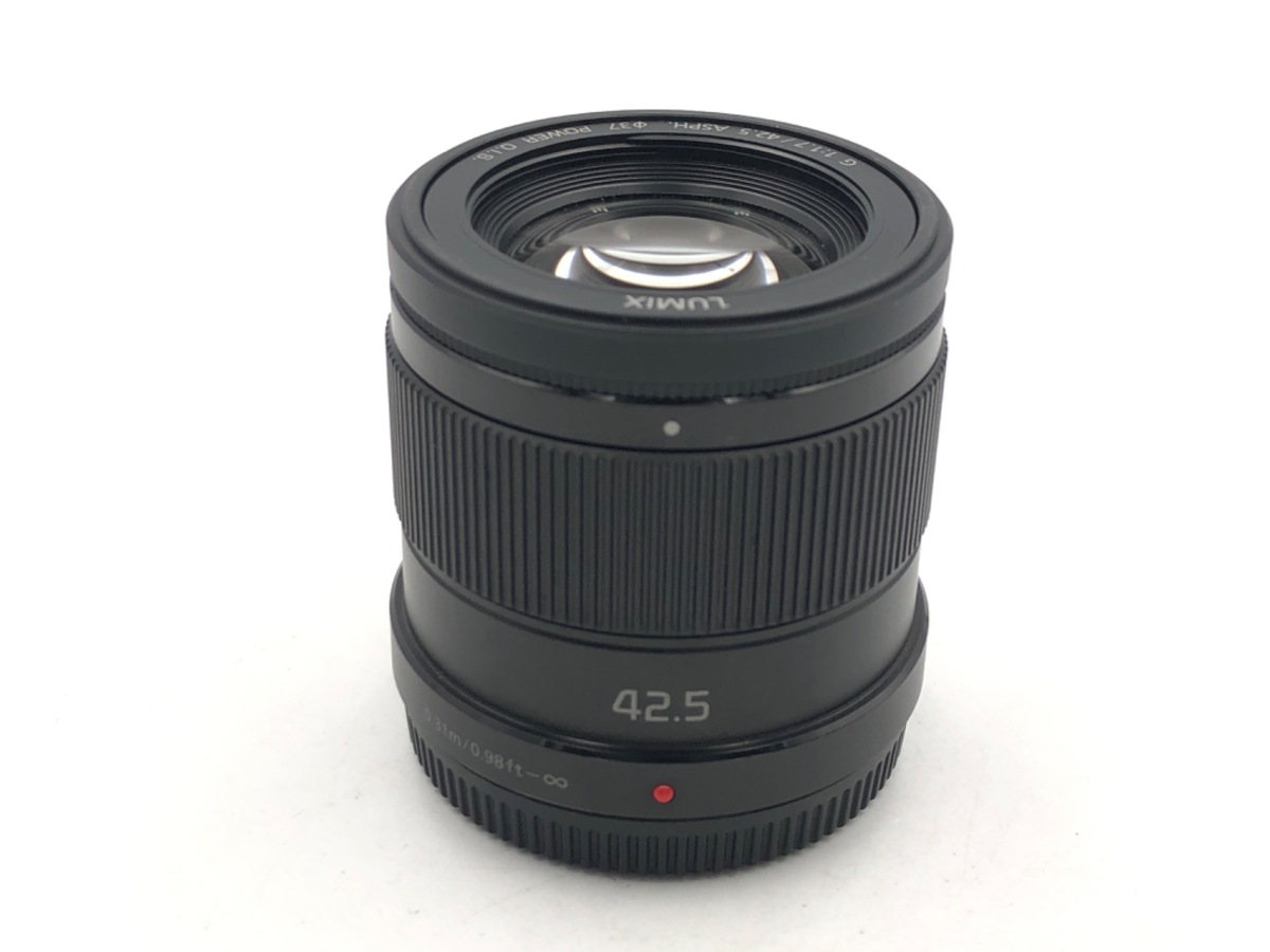 中古】パナソニック LUMIX G 42.5mm F1.7 ASPH. POWER O.I.S. [H-HS043