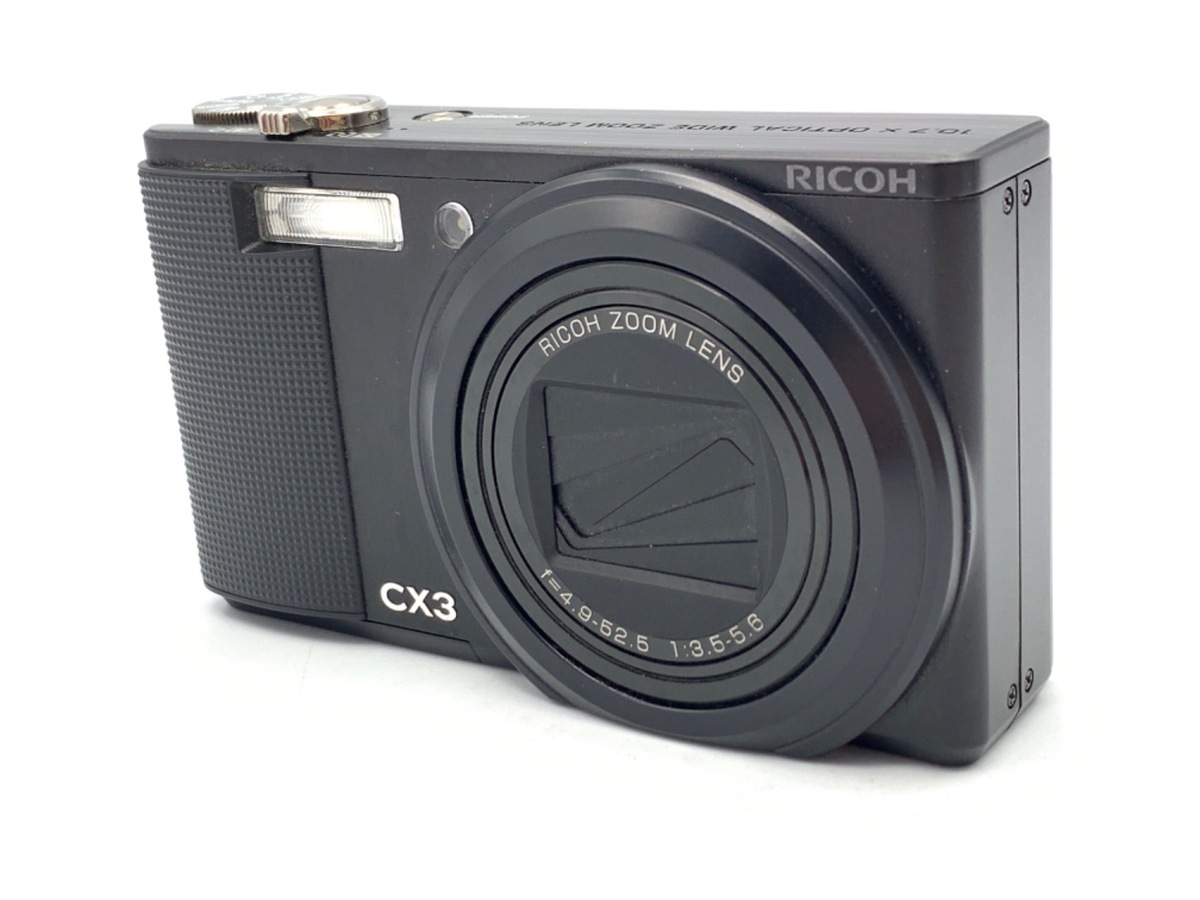 ricoh cx3 中古 中古：B(並品)】リコー CX3 ブラック | 2449420104147