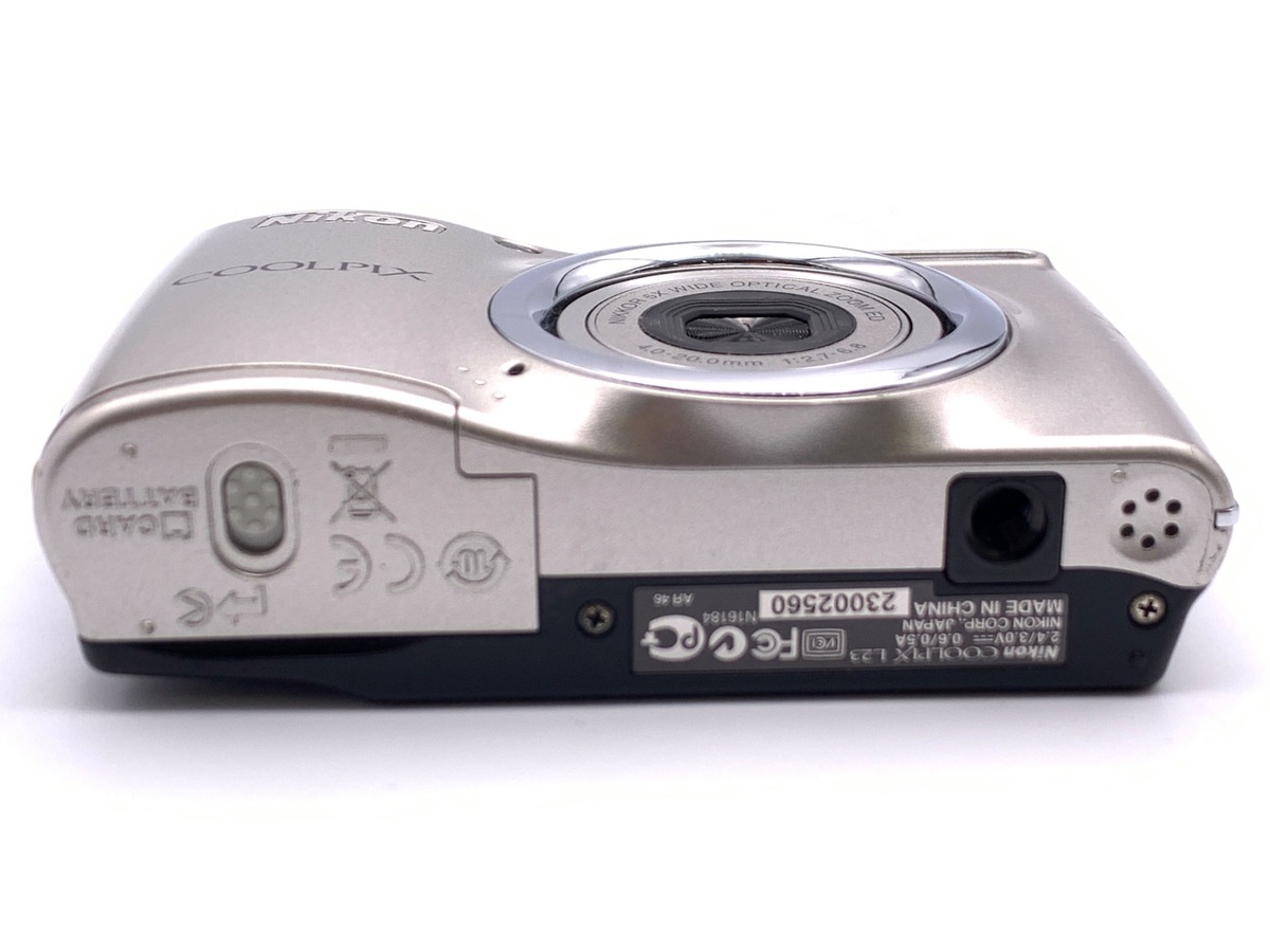 COOLPIX L23 シルバー【1010万画素】