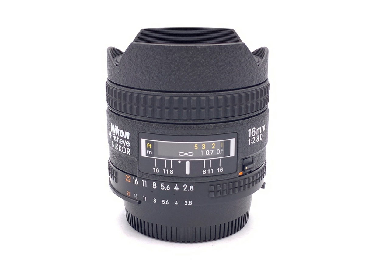 中古】ニコン Ai AF Fisheye-Nikkor 16mm F2.8D 在庫一覧｜カメラの