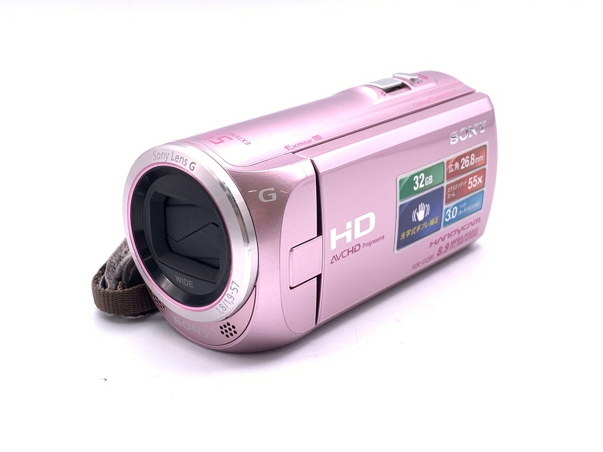 SONY HDR-CX390 ピンク 中古】ソニー HDR-CX390 サクラピンク｜｜カメラのキタムラネットショップ
