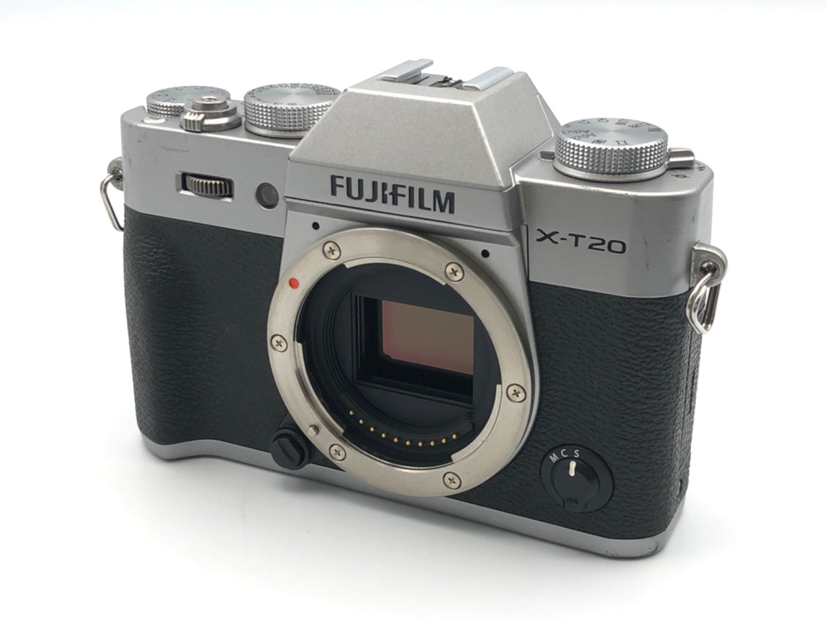 中古：B(並品)】フジフイルム X-T20 ボディ シルバー | 2449430045720