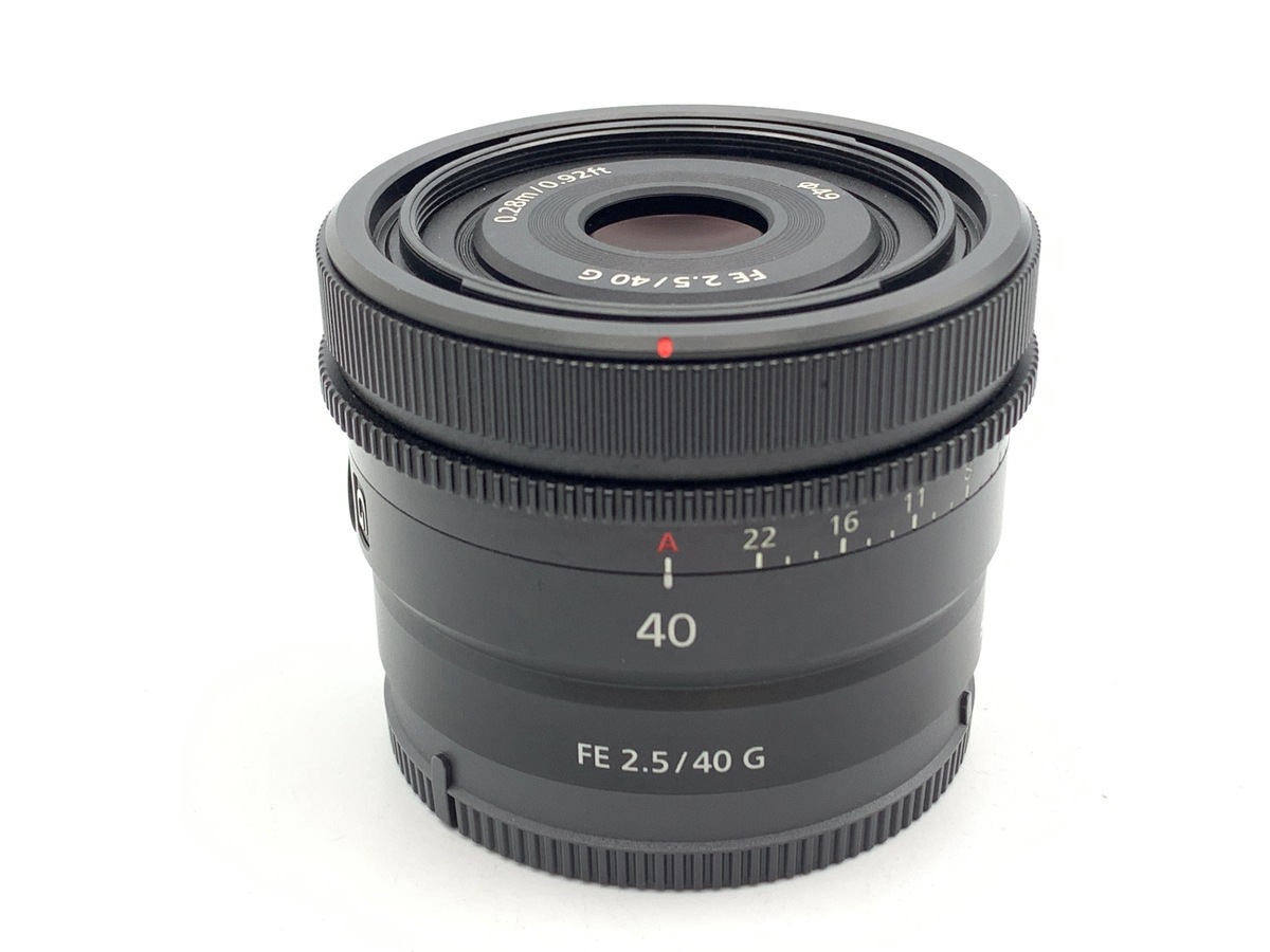 FE 40mm F2.5 G SEL40F25G 中古価格比較 - 価格.com
