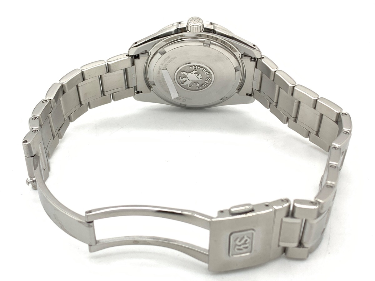 グランドセイコー クォーツ ブラック SBGV007/9F82-0AA0 ステンレススティール