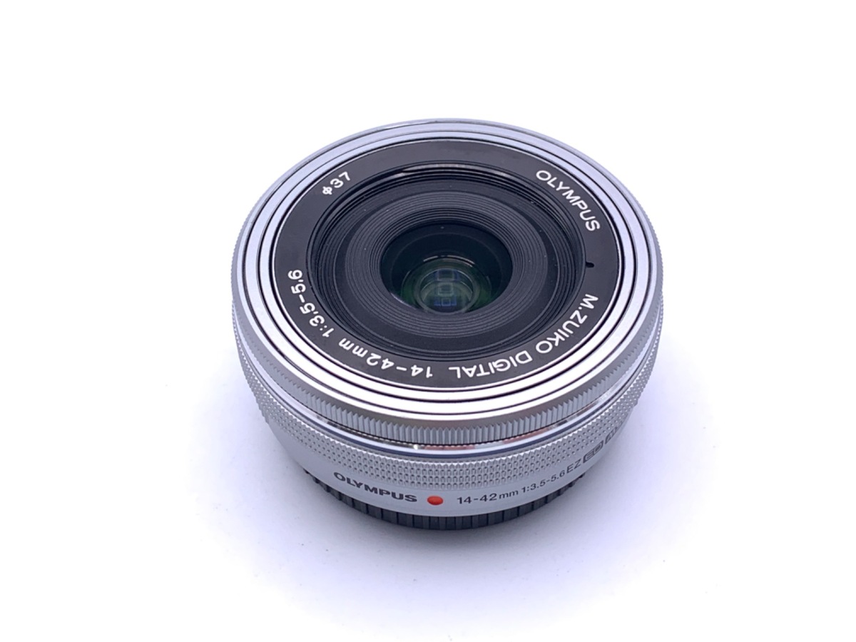 中古：B(並品)】OM SYSTEM M.ZUIKO ED 14-42mm F3.5-5.6 EZ シルバー