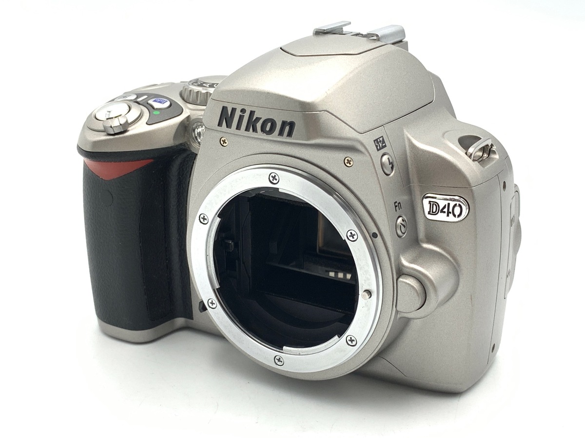 ニコン D40 シルバーボディ
