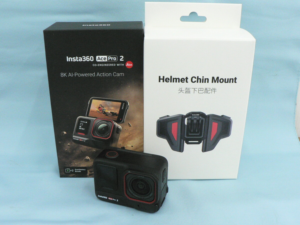 中古：A(美品)】Insta360 Ace Pro2 デュアルバッテリーキット 