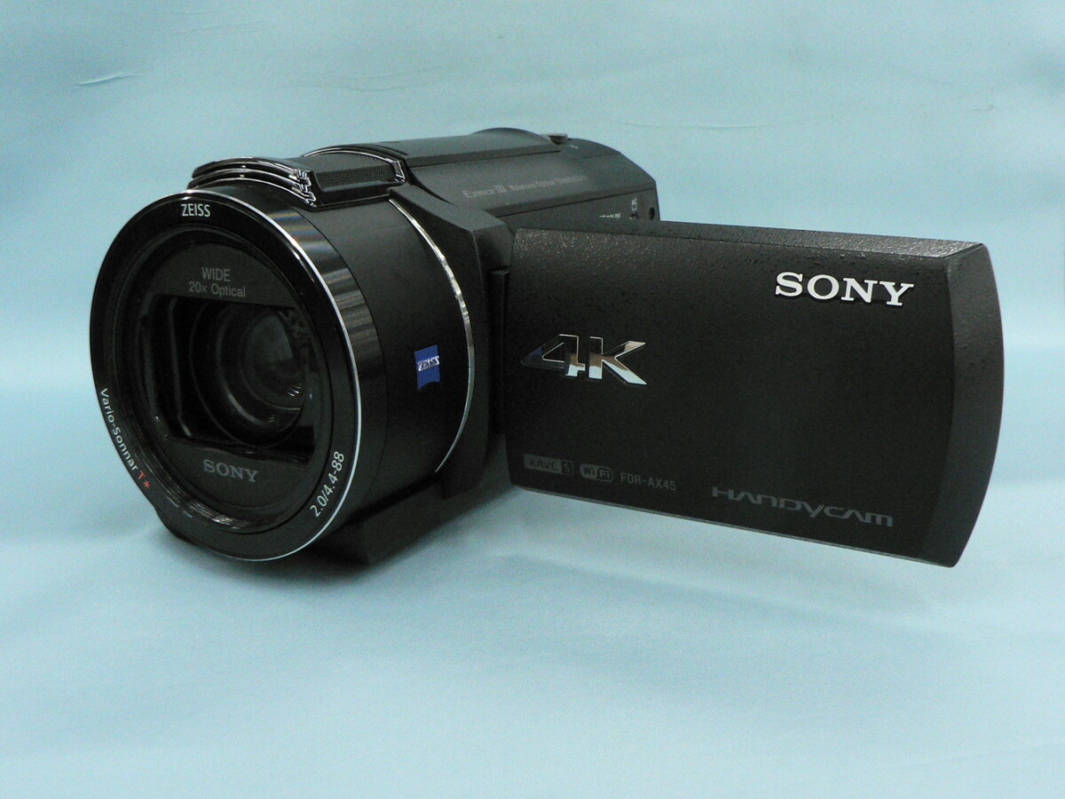 ソニー ビデオカメラ FDR-AX45-B 4K 64GB② SONY FDR-AX45⁄BC [FDR  