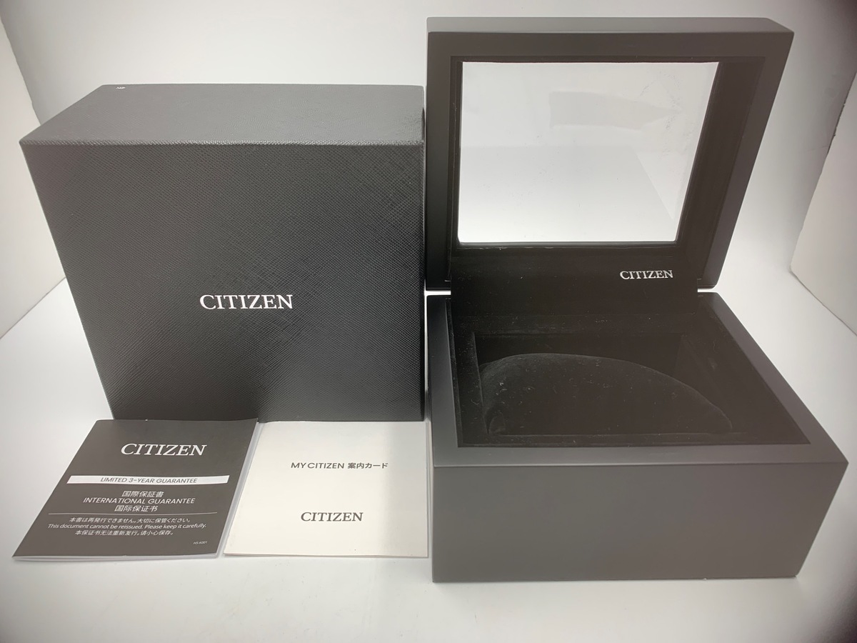 シチズン シリーズ8 ブラック NB6031-56E/9054-0065X01 ステンレススティール