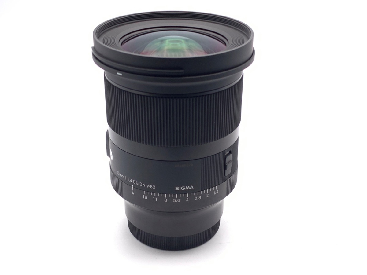 中古】シグマ 20mm F1.4 DG DN Art ソニーE用 在庫一覧｜カメラのキタムラ
