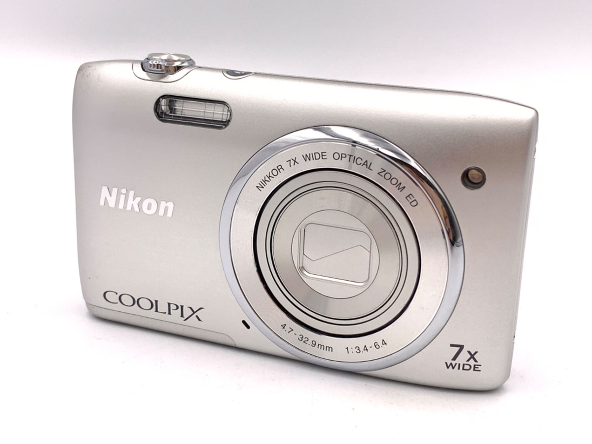 Nikon デジタルカメラ COOLPIX S3400 シルバー 中古】Nikon ニコン COOLPIX S3400 クリスタルシルバー