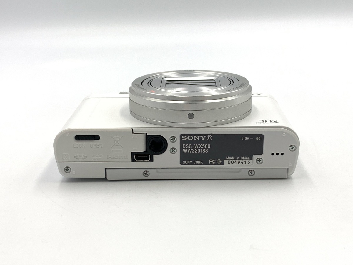 中古：AB(良品)】ソニー Cyber-shot DSC-WX500 W ホワイト | 2449450037897