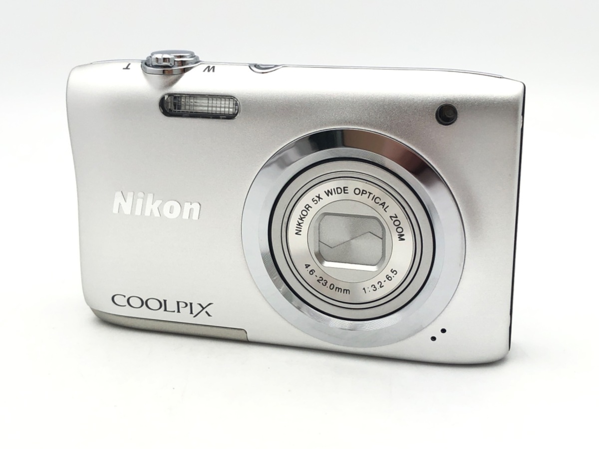 ■美品■ ニコン　Nikon COOLPIX A100　シルバー 中古：B(並品)】ニコン COOLPIX A100 シルバー | 2449450052609
