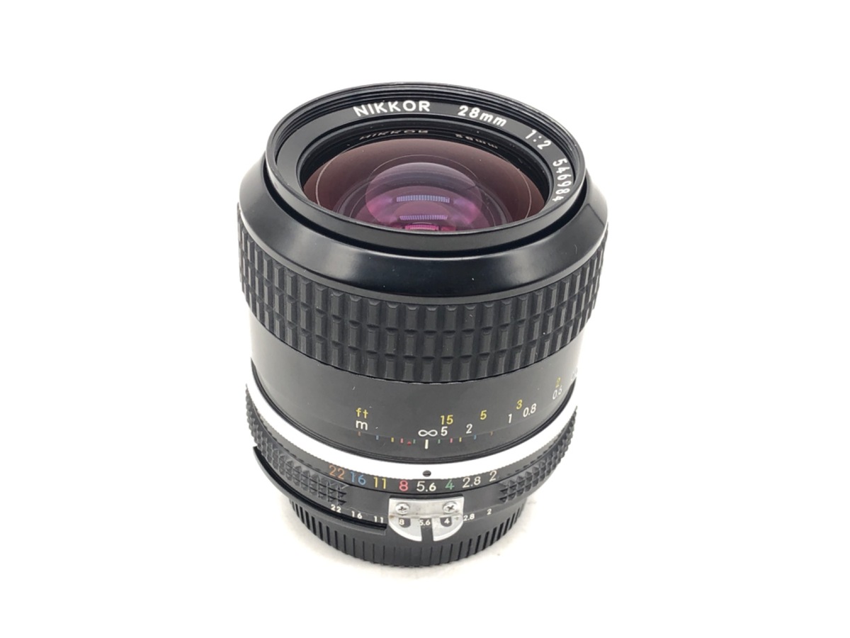 中古：AB(良品)】ニコン Ai Nikkor 28mm F2 | 2449450059455
