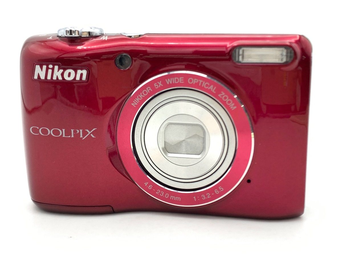 Nikon COOLPIX L26 レッド 稼働品 コンパクトデジカメ 電池付き Nikon デジタルカメラ COOLPIX L26