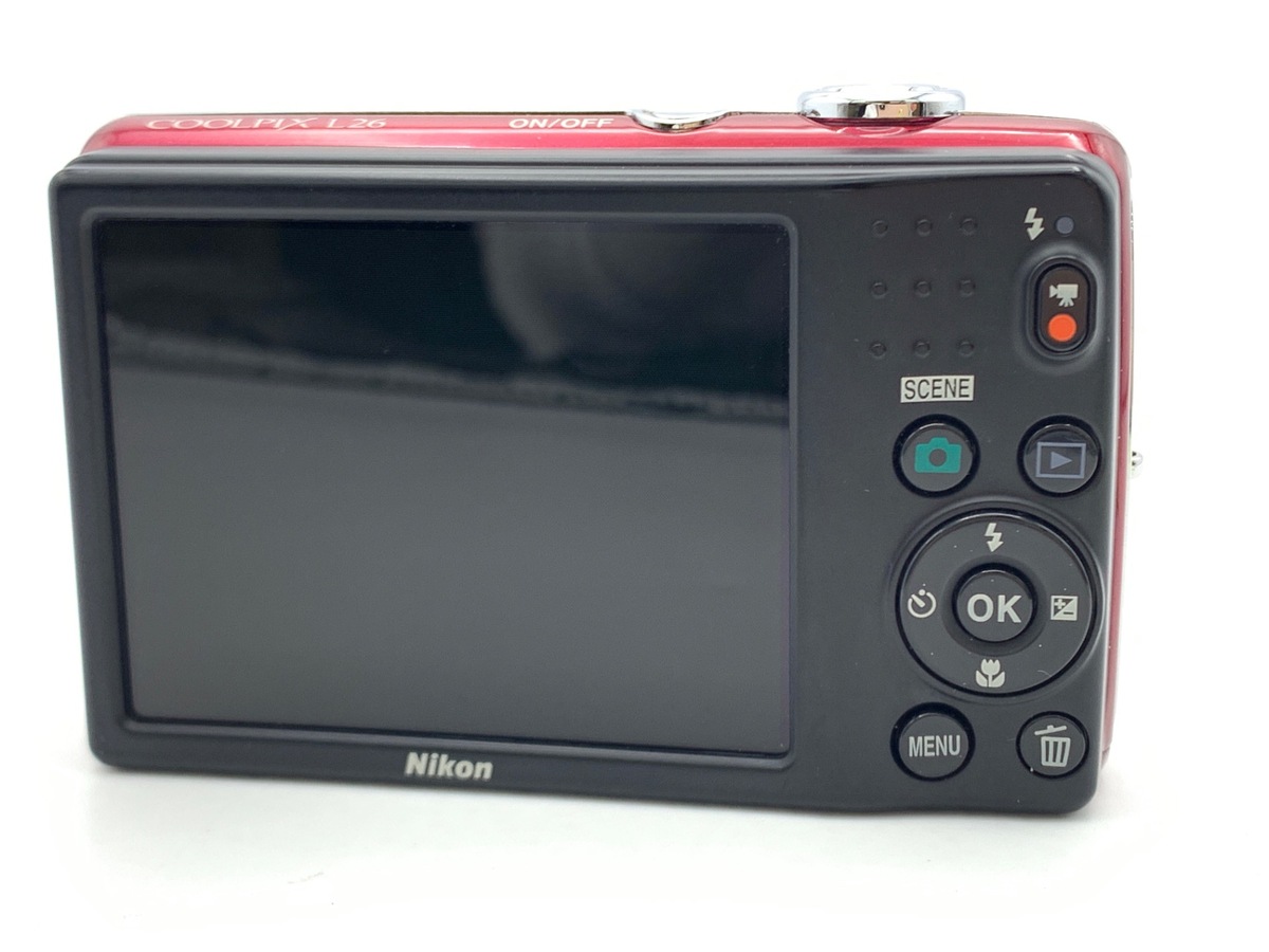 【中古】Nikon ニコン COOLPIX L26 レッド コンパクトデジタルカメラ Nikon デジタルカメラ COOLPIX L26