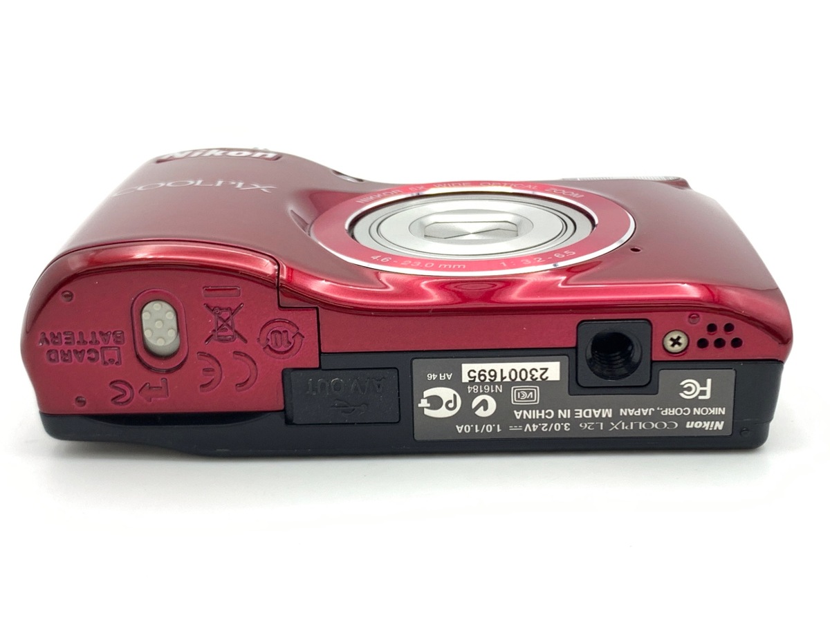 中古】ニコン COOLPIX L26 レッド｜｜カメラのキタムラネットショップ