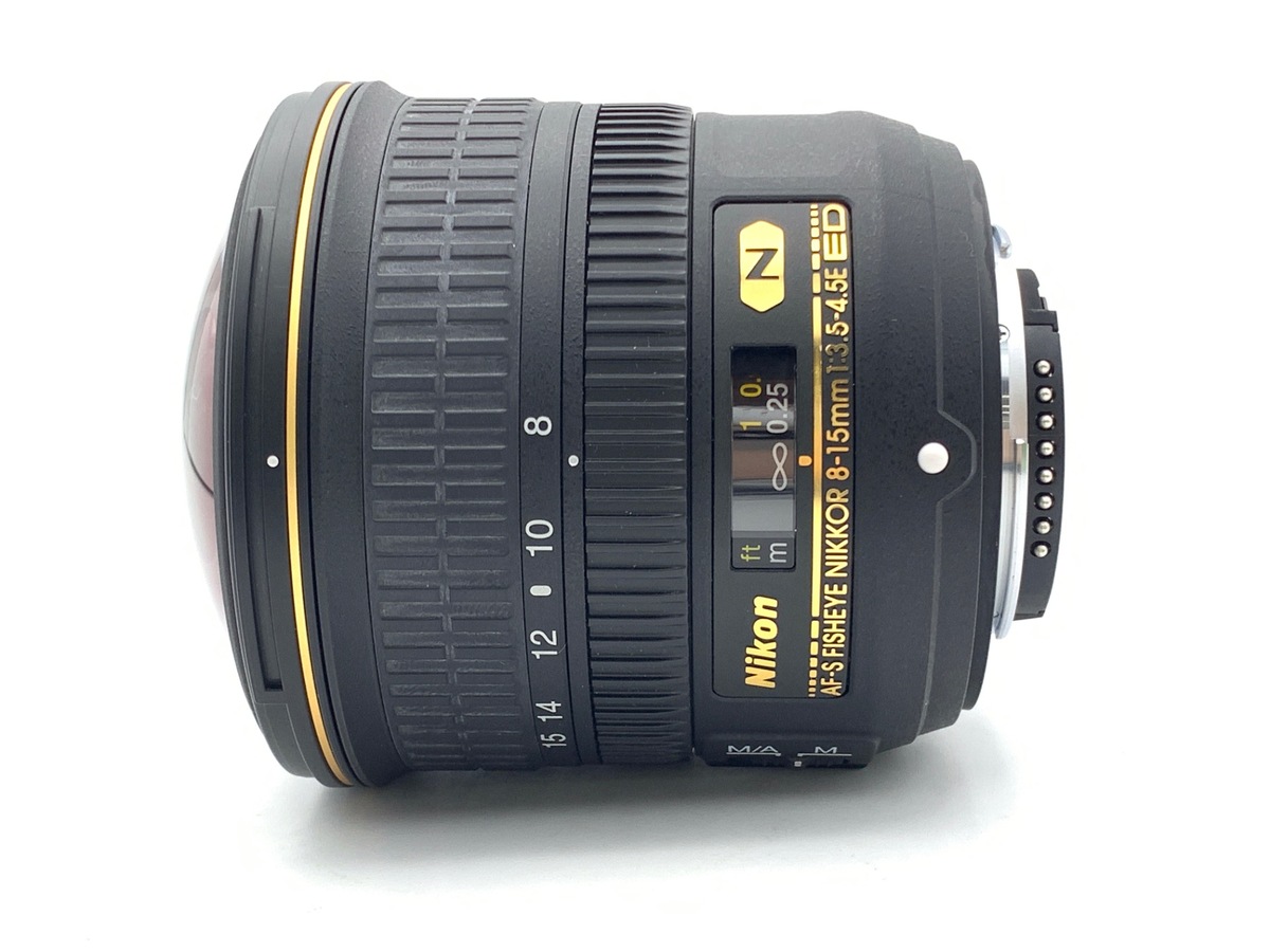 レンズ(ズーム) AF-S Fisheye NIKKOR 8-15mm f 3.5-4.5E ED Amazon.co.jp: Nikon AF-S FISHEYE NIKKOR 8-15mm f/3.5-4.5E ED F/4.5