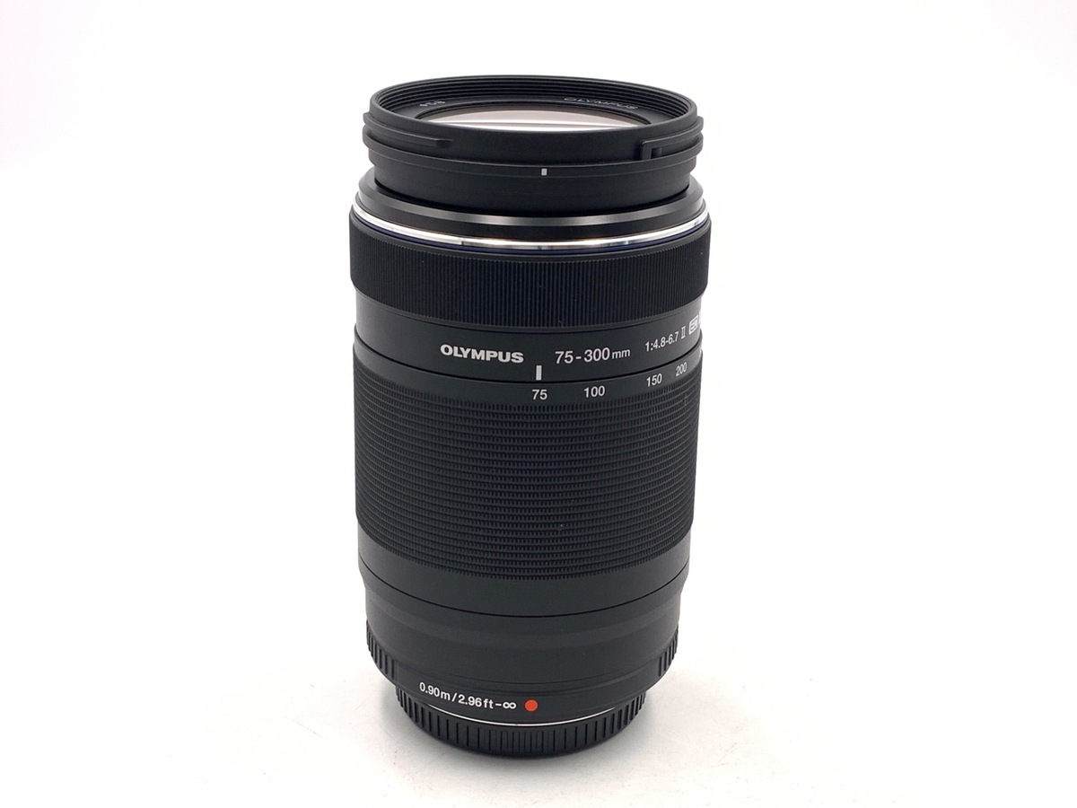 【別売りフード付き】M.ZUIKO DIGITAL ED 75-300mm M.ZUIKO DIGITAL ED 75-300mm F4.8-6.7 II [ブラック] 中古価格比較