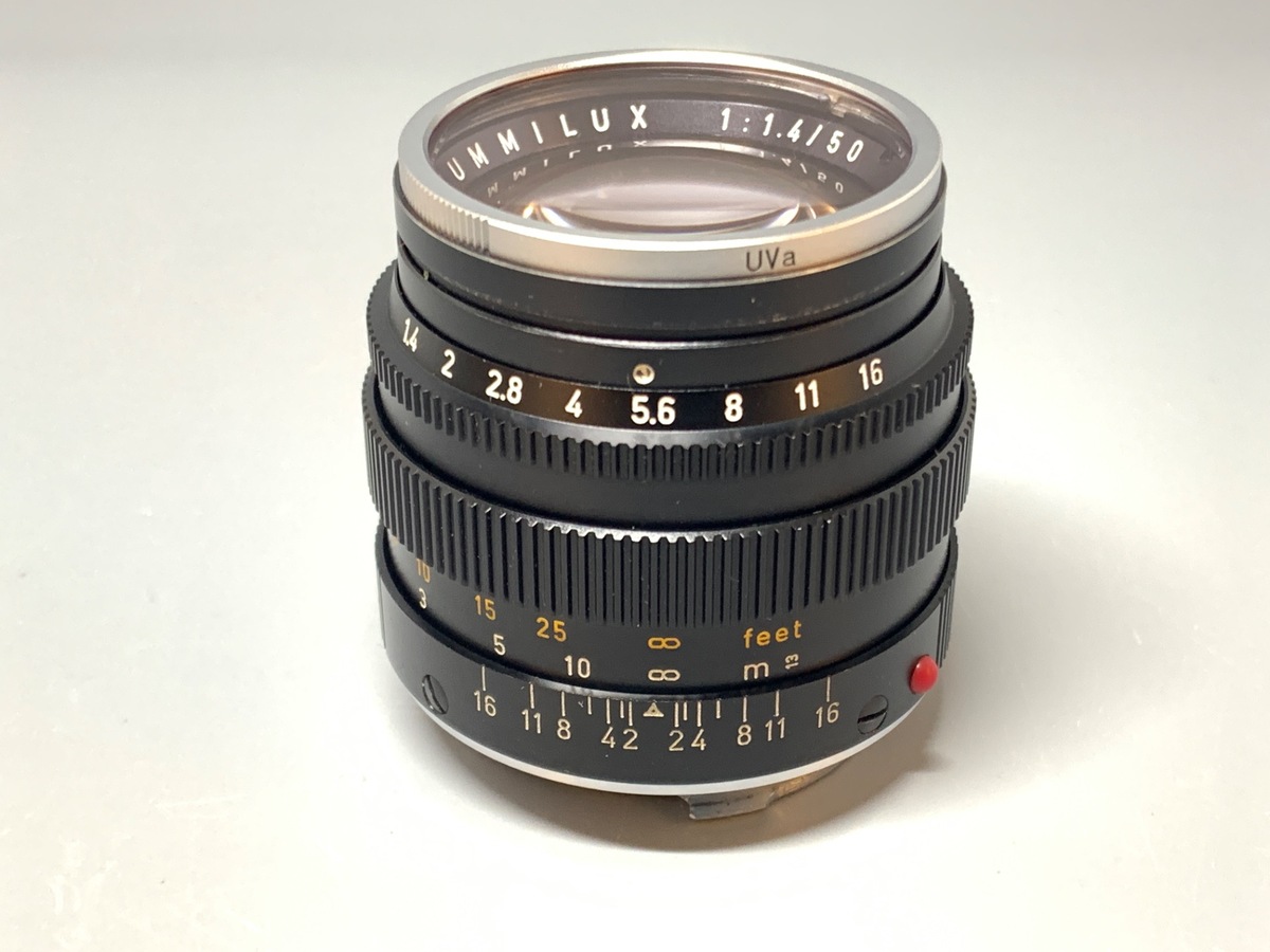 【中古】ライカ ズミルックスM 50mm F1.4 E43 ブラック