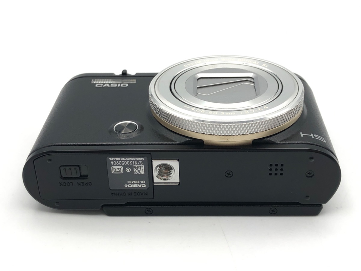 カシオ デジタルカメラ EXILIM EX-ZR4100 ブラック　中古 中古：AB(良品)】カシオ EXILIM EX-ZR4100 BK ブラック | 2449460023347