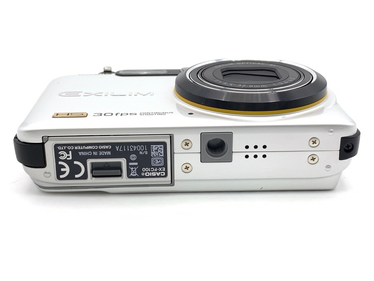 中古：B(並品)】カシオ EXILIM EX-FC100WE ホワイト | 2449460024818