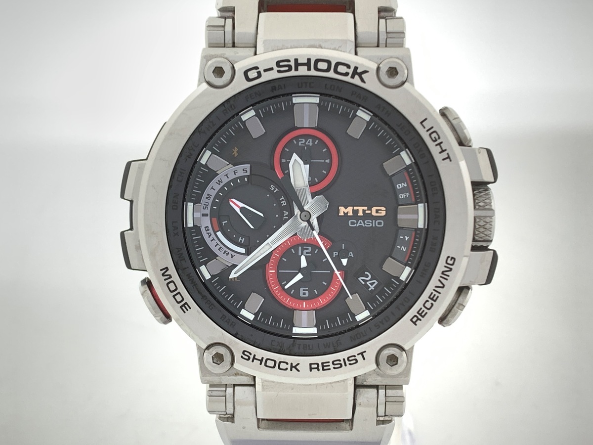 中古：B(並品)】カシオ G-SHOCK MT-G ブラック MTG-B1000D-1AJF 