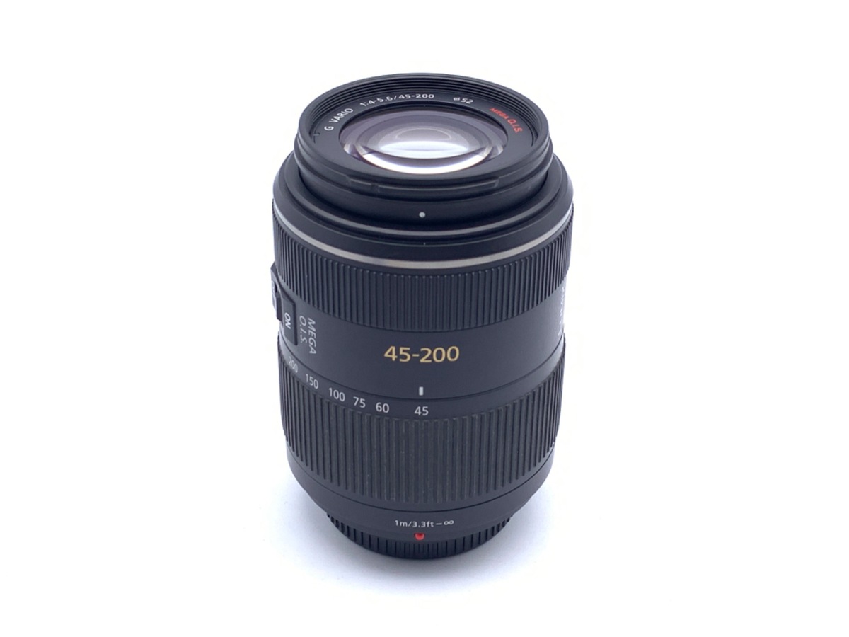中古】LUMIX G VARIO 45-200/4.0-5.6 MEGA O.I.S. (H-FS045200) 在庫