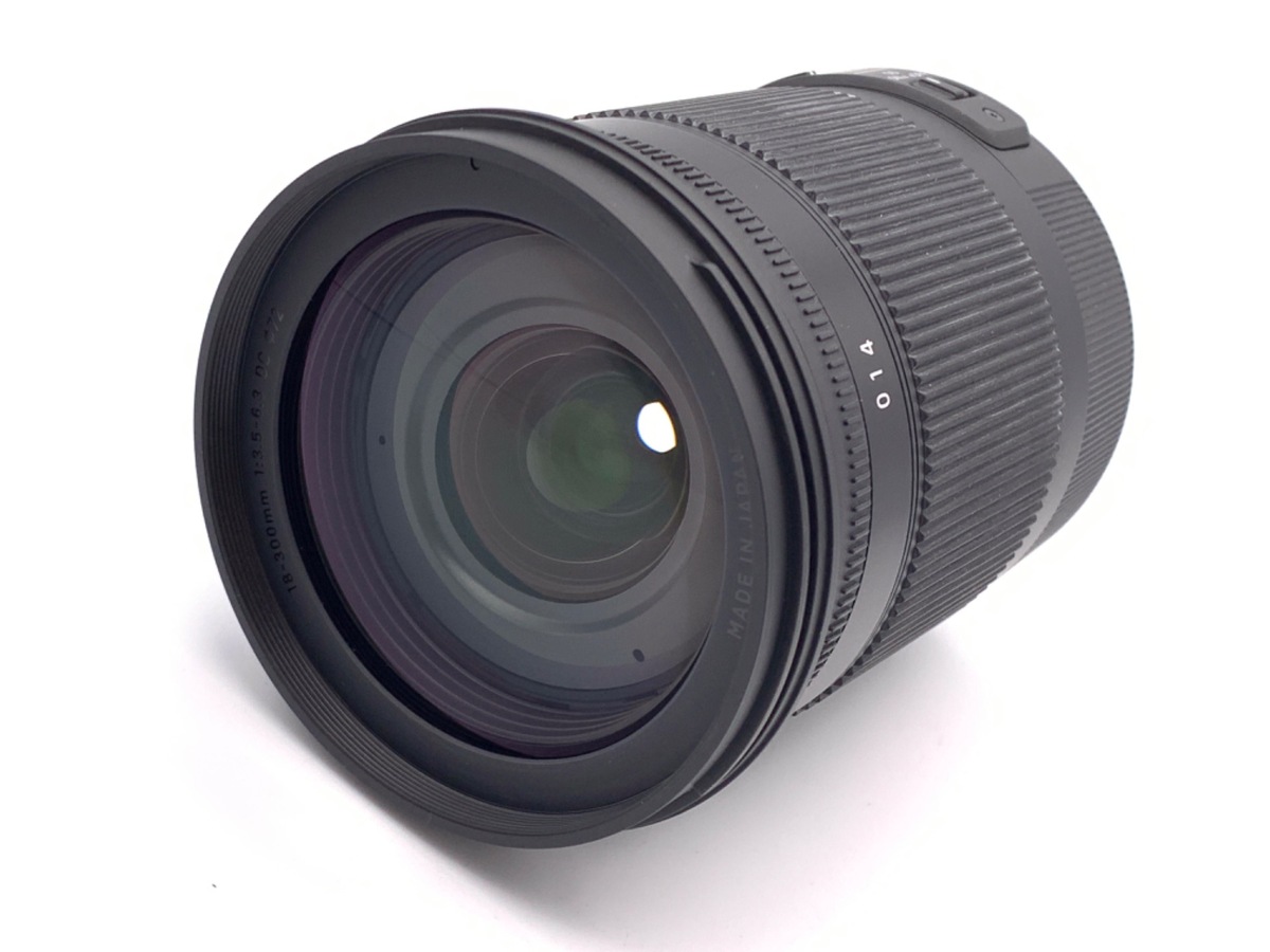 中古：AB(良品)】シグマ 18-300mm F3.5-6.3 DC MACRO OS HSM