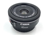 【美品】キャノンEF40mmf2.8STM ホワイト プロテクター赤.黒付き 美品】キャノンEF40mmf2.8STM ホワイト プロテクター赤.黒付き