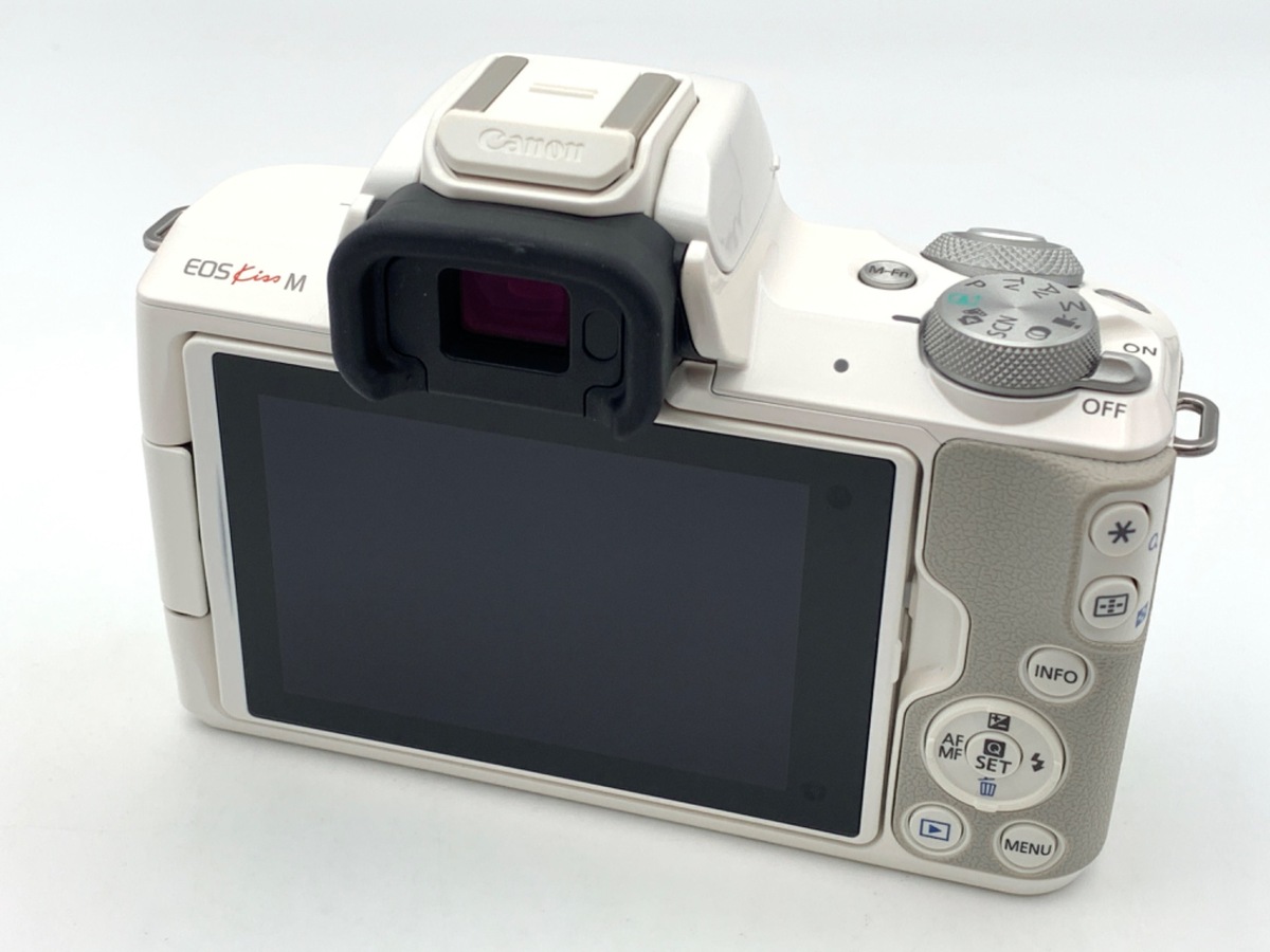 中古：AB(良品)】キヤノン EOS Kiss M ボディ ホワイト | 2449470035125