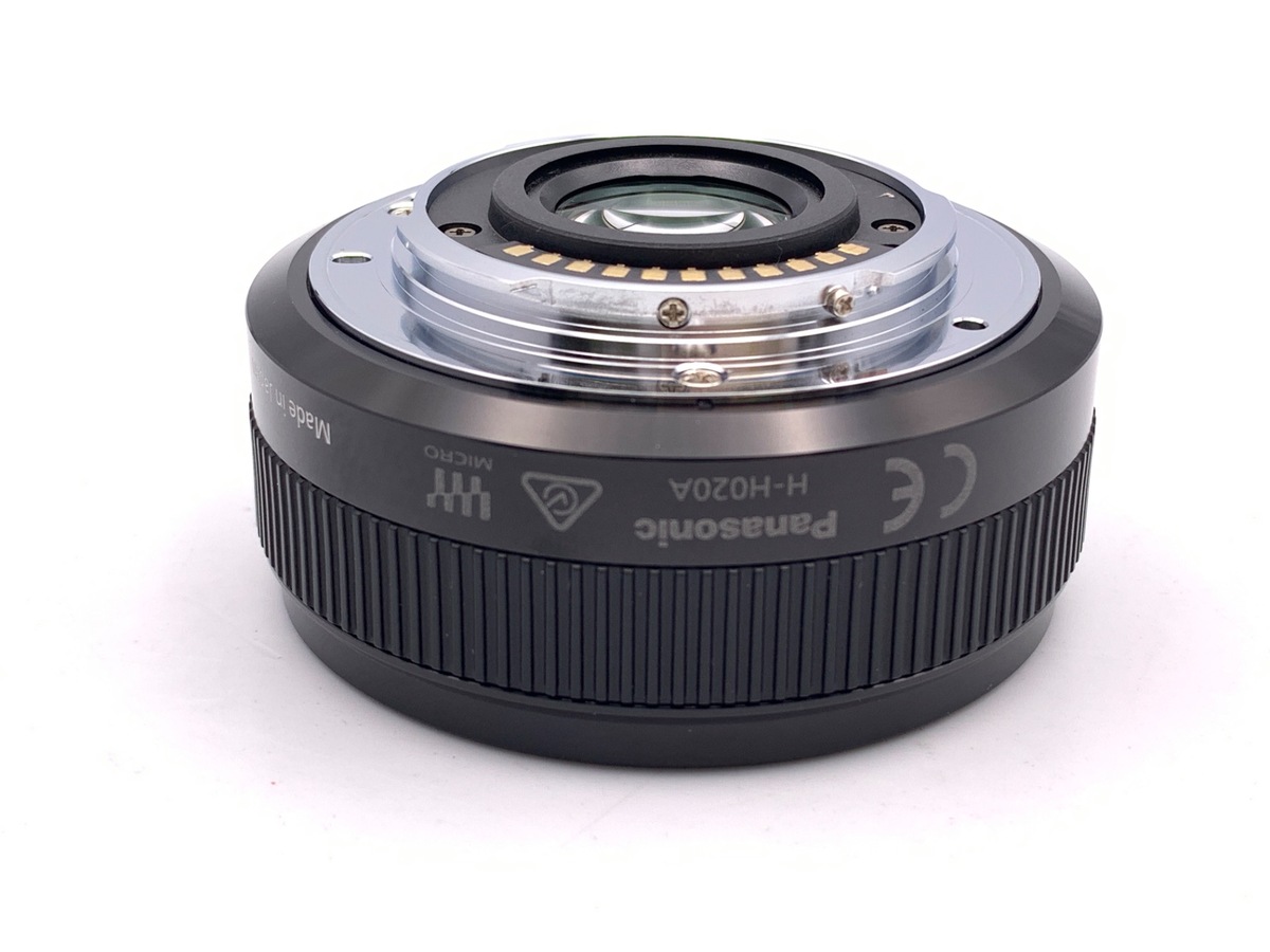 中古】パナソニック LUMIX G 20mm F1.7 II ASPH. [H-H020A] ブラック