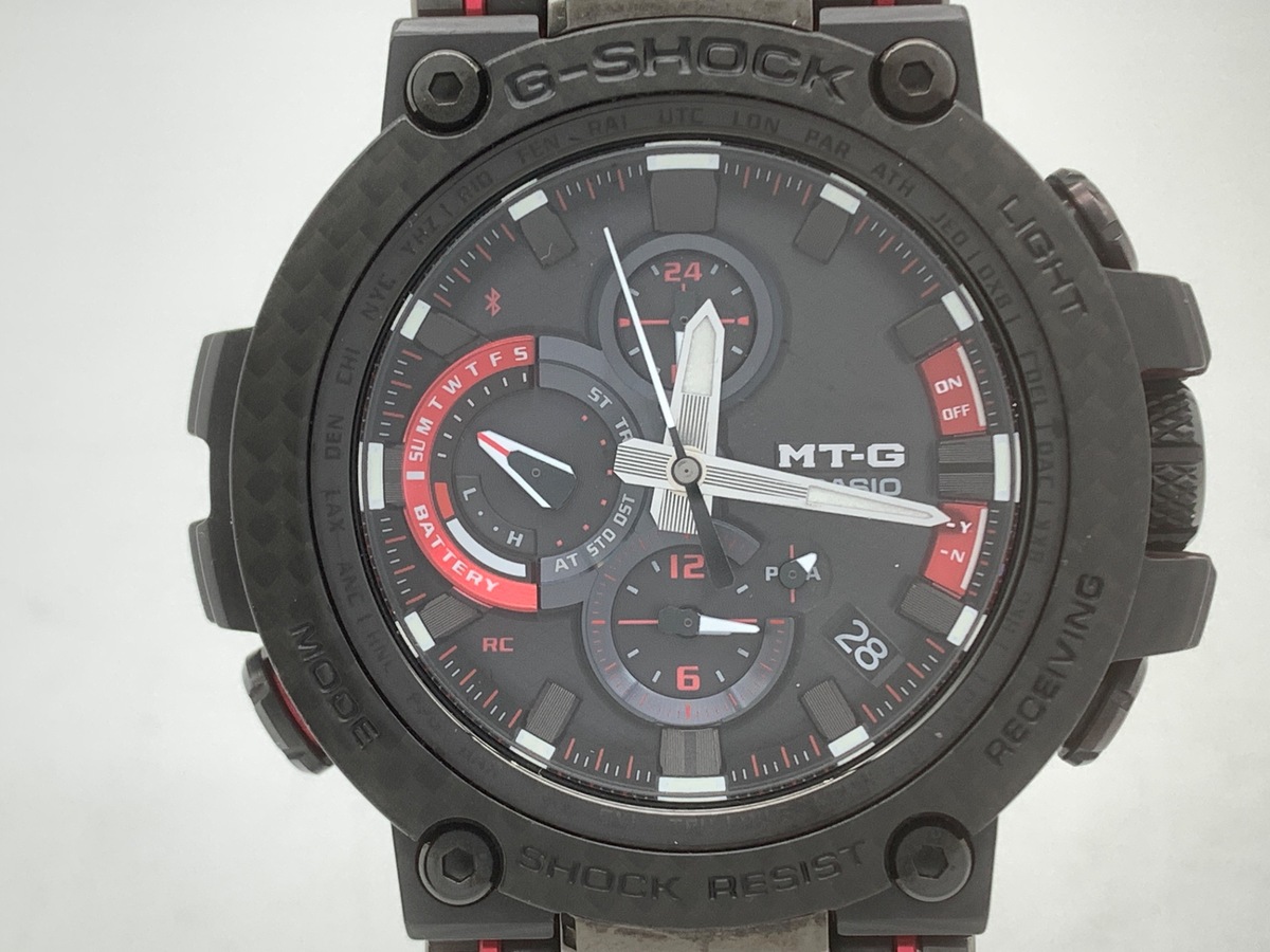 カシオ G-SHOCK MT-G ブラック MTG-B1000XBD-1AJF 樹脂