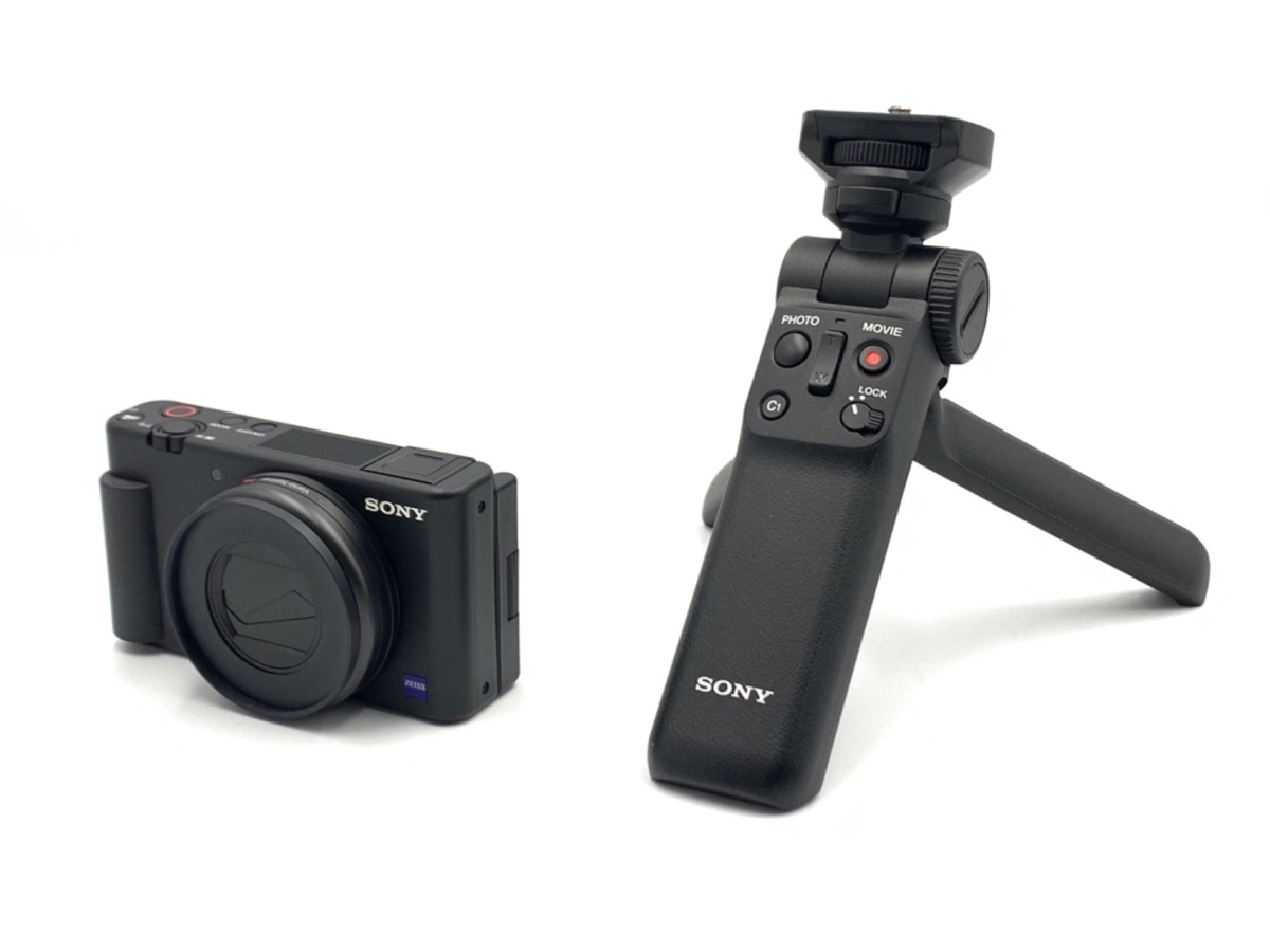 【美品お得セット】SONY VLOGCAM ZV-1Gシューティンググリップ レンタル] SONY VLOGCAM ZV-1G シューティンググリップキット - ソニー