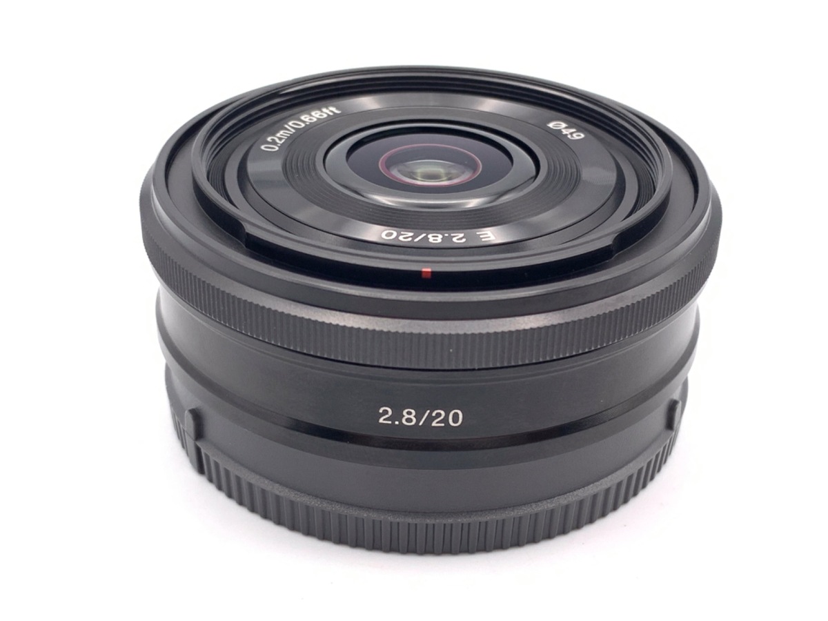 E 20mm F2.8 SEL20F28 中古価格比較 - 価格.com