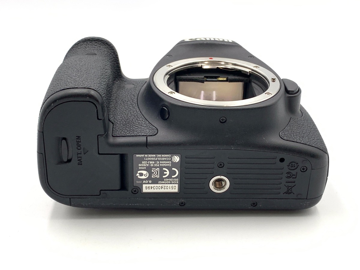 中古：B(並品)】キヤノン EOS 6D ボディ | 2449480050354