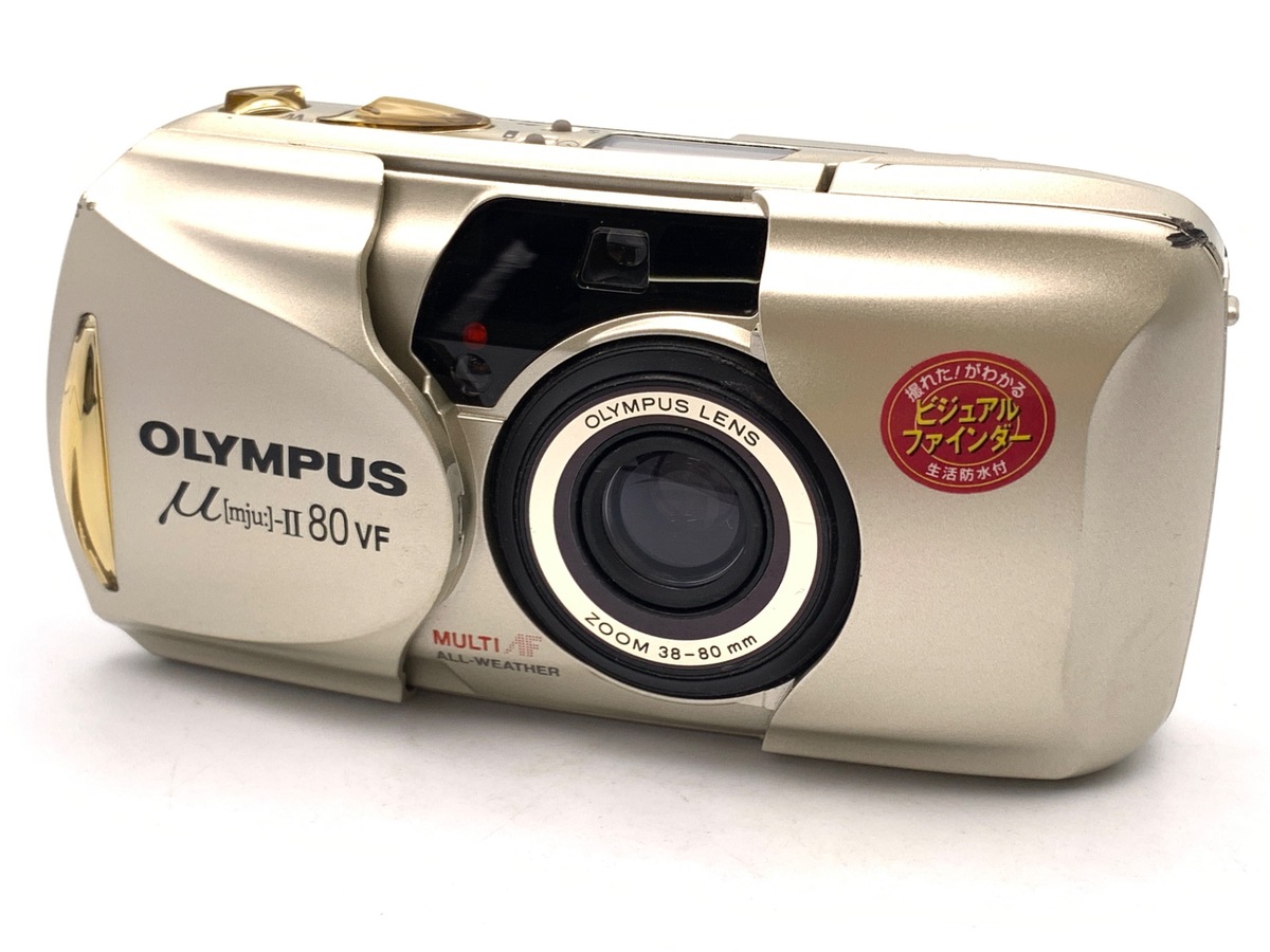 ＜動作＞OLYMPUS μ [mju:]-Ⅱ 80 VF オリンパス ミュー 中古：B(並品)】オリンパス μ-II 80 VF （ミューII80VF / μ[mju:]-II