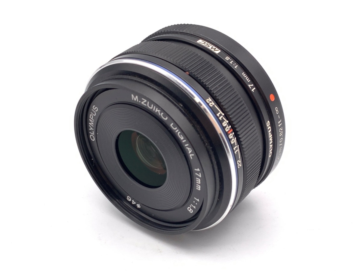 【中古】オリンパス M.ZUIKO DIGITAL 17mm F1.8 ブラック