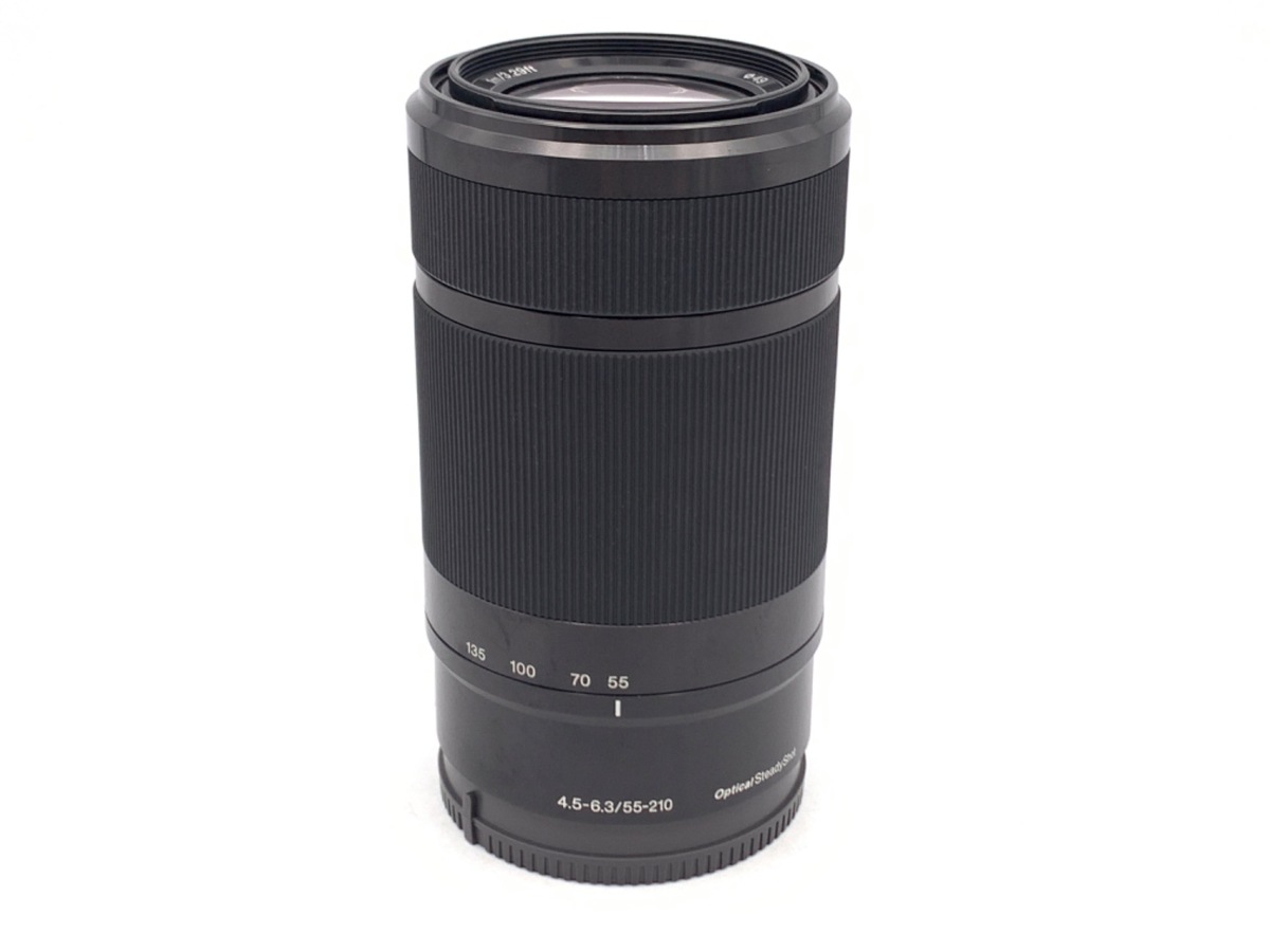 SONY 55-210mm ズームレンズ 中古B品 カビ無し 中古：B(並品)】ソニー E 55-210mm F4.5-6.3 OSS [SEL55210B] ブラック