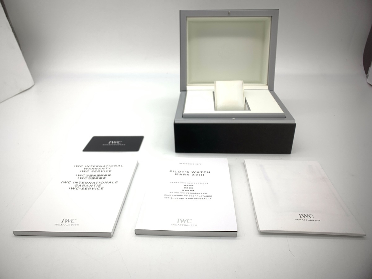 IWC パイロットウォッチ マークXVIIIプティ・プランス ブルー IW327016 ステンレススティール