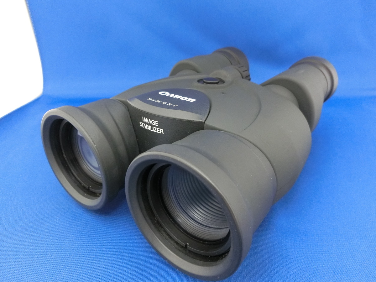 中古：AB(良品)】キヤノン 双眼鏡 BINOCULARS 12×36 IS III