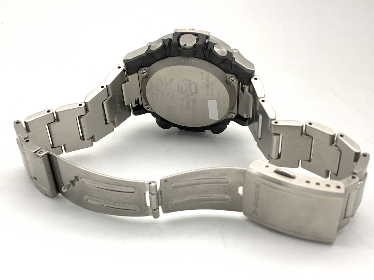 カシオ G-SHOCK G-STEEL ブラック GST-B300SD-1AJF 樹脂/ステンレススティール