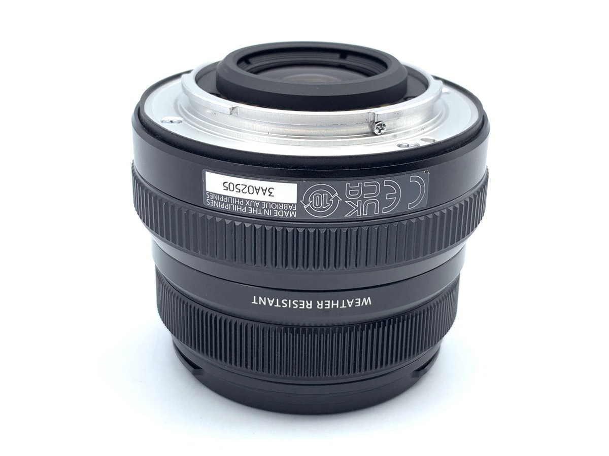 中古：AB(良品)】フジフイルム XF35mm F2 R WR ブラック