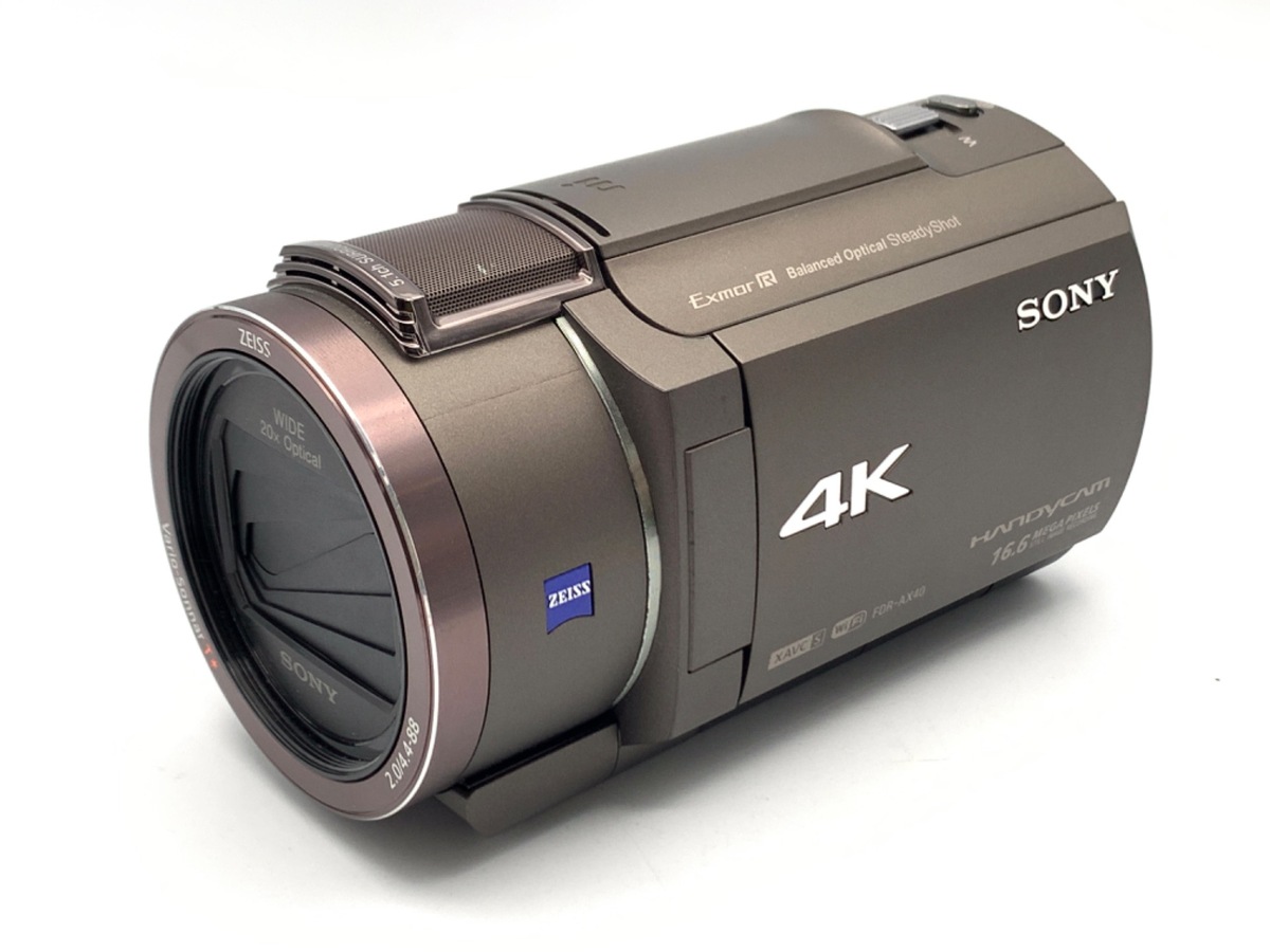 SONY 4K ビデオカメラ　FDR-AX40【ジャンク？】 ジャンク品 SONY FDR-AX40 4K ハンディカム 本体 ソニー Amazon | SONY