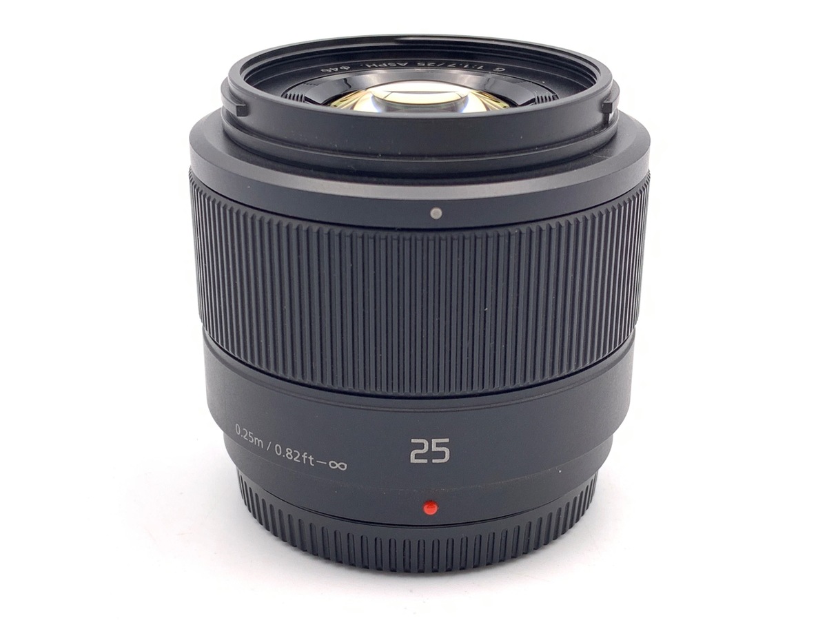 LUMIX G 25mm/F1.7 ASPH. H-H025-K [ブラック] 中古価格比較 - 価格.com